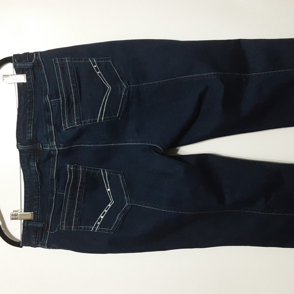 CREATION L High Stretch Waist Straight Leg Denim Jean 10 - Picture 6 of 11